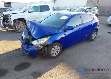 2012 Hyundai Accent Gs из США, поврежденный, VIN KMHCT5AEXCU024407